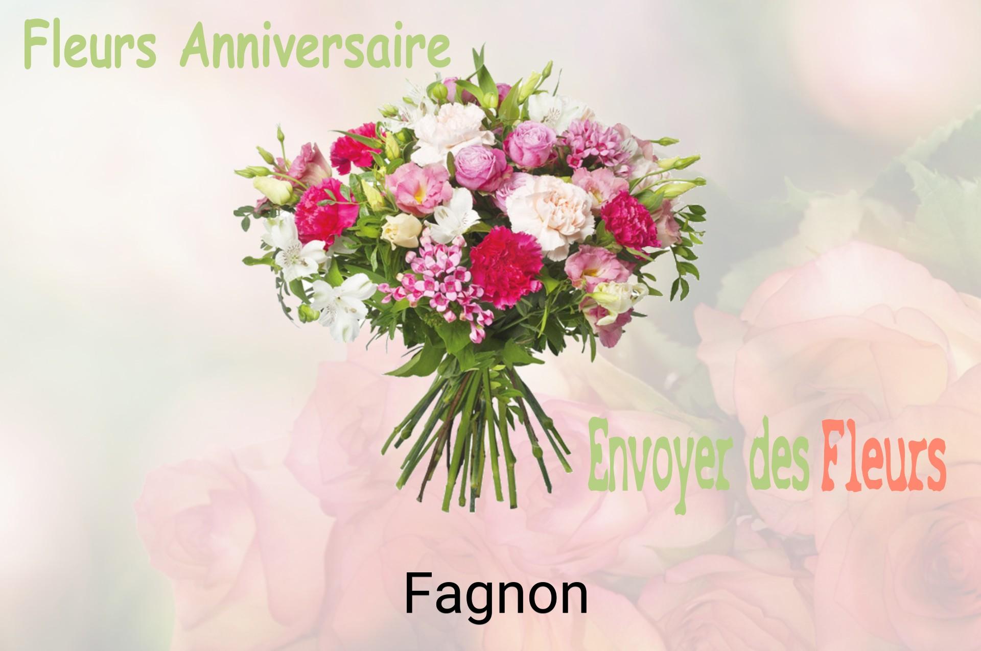 Bouquet de fleurs d’anniversaire livré à Fagnon